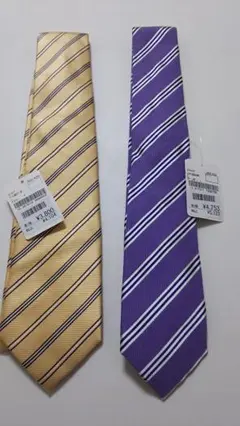 AOKI LES MUES ネクタイ  新品 未使用 ２本セット