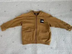 THE NORTH FACE ブラウン ジップアップアウター　90㎝