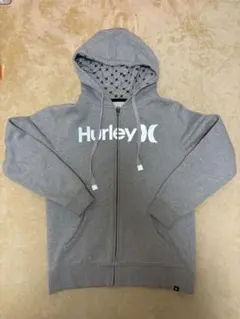 Hurley グレー フルジップ パーカー M