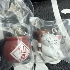 ドラゴンボール めじるしアクセサリー4　カリン様　仙豆 セット　【即購入可】