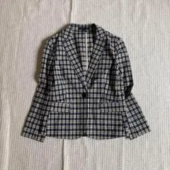theoryセオリー ジャケット テーラードジャケット　軽い　チェック柄