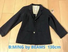 【美品】B:MING by BEAMS 130cm チャコールグレージャケット