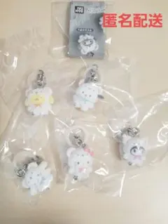 【未開封】サンリオキャラクターズ めじるしアクセサリー ふわふわスノー 5種