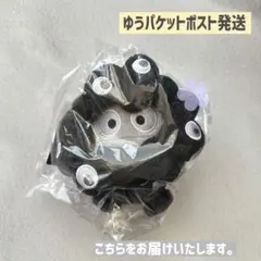 ミャクミャク サンリオ　黒　カラビナ付きマスコット　BC ブラック　ハンギョドン