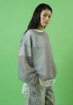 SORIN Sheer Check 2Way Top - メルカリ