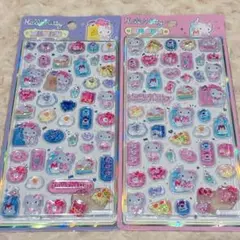 ハローキティ　ボンボンドロップ風シール