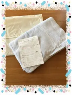 シャルレ／ダブル掛けカバー／ペールピンクRA253／未使用 シャルレ／ダブル掛けカバー／ペールピンクRA253／未使用