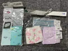 女の子用ショーツ　計3枚　130