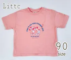 リトシー　半袖Tシャツ　ミッキー　ゴルフ　ピンク　90のサムネイル