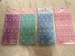 u*d様 ☆おまけつき☆（正規品）ハローキティ タイルシールセット 4種セット