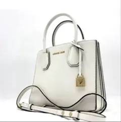 MICHAEL KORS 2way ハンドバッグ ショルダー 白のサムネイル