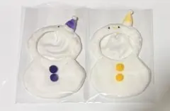 サンキューマート ぬいぐるみ用着ぐるみ 雪だるま 2点セットのサムネイル