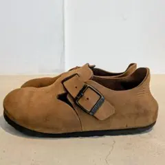 ☆即発 美品 ビルケンシュトック ボストン レザー サンダル 茶 37 24cm