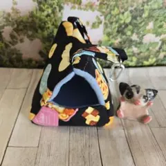 モモンガ 三角ポーチ ハウス おうち Mサイズ ハンドメイド - メルカリ