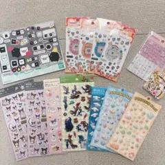 ダイソー　セリア　シール　まとめ売り