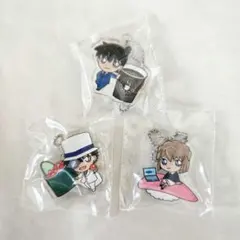 名探偵コナン くら寿司コラボキーホルダー3個セット