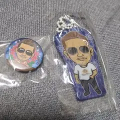 EXILE　ATSUSHI 缶バッジ・アクリルキーホルダーセット