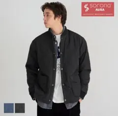 coca コカ Sorona キルティング ジャケット ブルゾン ブラック 吸熱