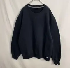 RUSSELL ATHLETIC ブラック スウェット