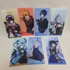 原神 セガ コラボチケットファイル 全7種コンプリートセット