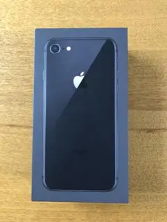 iPhone8(ブラック)64GB／空箱