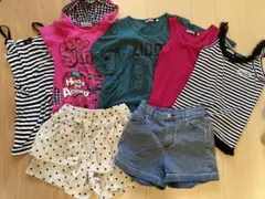 【まとめ売り】140サイズ　夏服　女の子　7点
