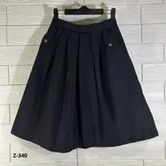 【kumikyoku】★組曲★スカート★ひざ丈★ レディース★ブラック★(1)