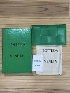 つ*♡様 BOTTEGA VENETA グリーン 長財布