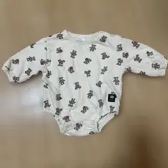 futa futa｜ロンパース｜クマ柄｜70サイズ｜春服