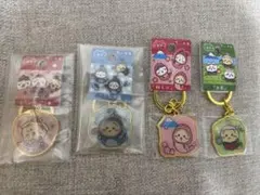 ちいかわご当地キーホルダーうさぎ静岡　いちご　うなぎ　桜えび　お茶