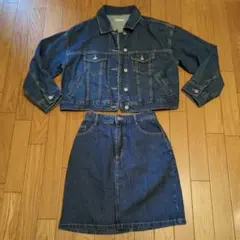 COLZA デニムジャケットとスカートセットのサムネイル