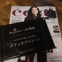 Aquascutum 大人のポケッタブルトート