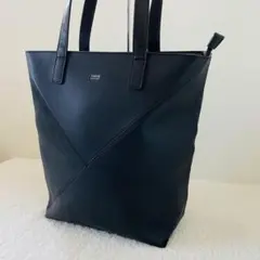 【美品】タケオキクチ トートバッグ 黒 肩掛け 大容量 ビジネストート