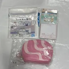 ちいかわ 一番くじ ポーチ 温泉 セット 箱庭 ループ 黒い流れ星 まとめ売りのサムネイル