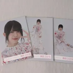 櫻坂46 森田ひかる 生写真 自業自得 MV衣装 セミコンプ