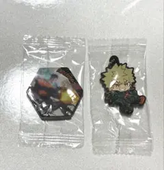 くら寿司コラボ ヒロアカ 爆豪 ストラップ マグネット轟 飯田