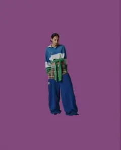 librio mendonca レイヤードスウェットパンツ