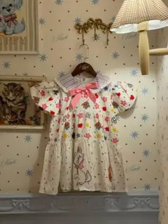 Disney マリー 半袖ワンピース 110cm子供用 - メルカリ