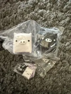 サンエックス　フィギュア　コレクション　チャーム　　モノクロブー　ガチャ