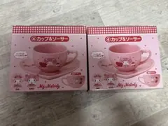 マイメロディ ピアノ　カップ&ソーサー