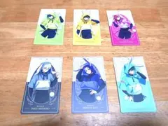 ブルーロック × ナムコ 全6種 casual bunny オリジナルカード