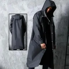 高品質　レインコート　ブラック　ワンサイズ　ポンチョ　軽量　雨　可愛い　おしゃれ