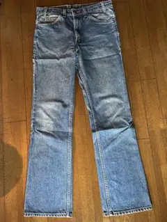 USA製Levi's 517 ボタン裏575 ブーツカットデニム 33×33のサムネイル