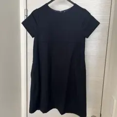 UNIQLO ネイビー 半袖ワンピース 150 フォーマル