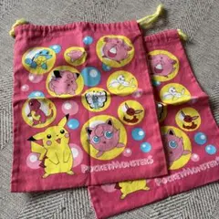 ポケモン巾着　ポケットモンスター