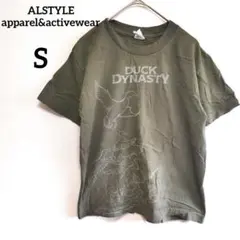 ALSTYLE【S】DUCK DYNASTY Tシャツ オリーブグリーン ちびTのサムネイル