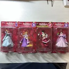 ディズニー クリスマス フィギュア オーナメント ハッピーくじ 2024