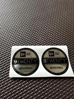 9twenty 2枚セット‼️NEW ERA ステッカー‼️折れ防止梱包