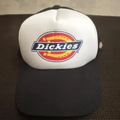 Dickies メッシュバックキャップ ホワイト/ブラック