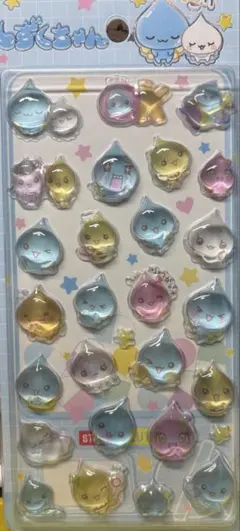3Dシール しずくちゃん